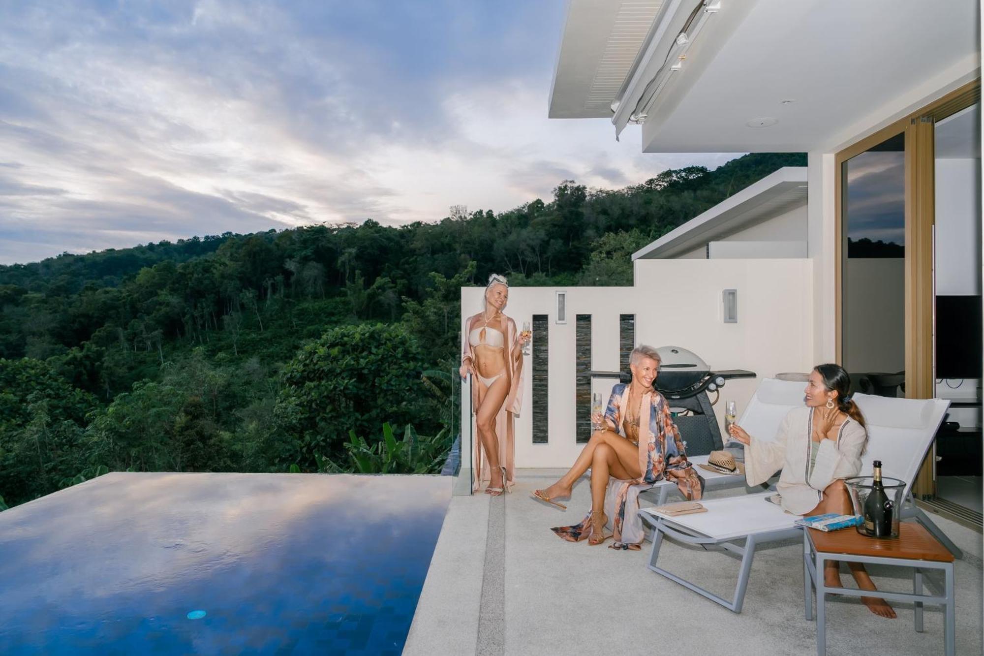 Seaview Villa Near Naithon Beach Phuket エクステリア 写真